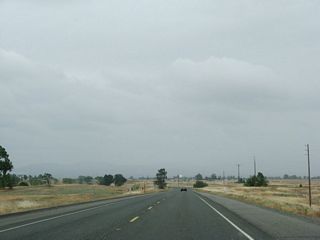Leaving the Thermalito Afterbay area, California 162 proceeds east through grasslands and oak trees en route to Oroville.