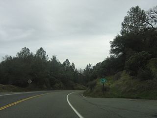 A California 162 west reassurance shield is posetd after the Forbestown Road intersection.