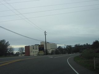 California 162 serves the Gold Country Casino (left turn ahead).