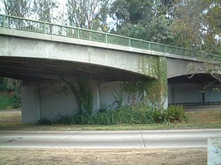The Quince Street overcrossing.
