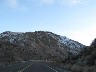Continuing to gain elevation, California 168 ascends to 8,000 feet.