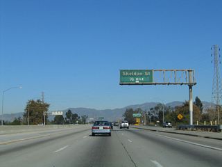 The next exit along northbound California 170 is Exit 11A, Sheldon Street (0.50 mile).