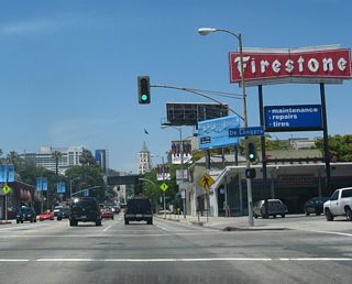 The next signalized intersection along California 170 (Highland Avenue) north is with DeLongpre Avenue.