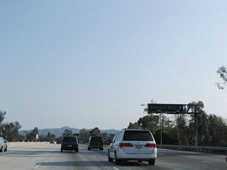 Southbound California 170 (Hollywood Freeway) meets Exit 8B, Victory Boulevard.