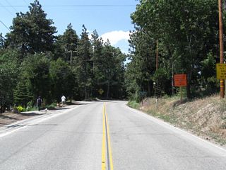 Generally with two lanes, California 173 is a mountain highway punctuated by several curves, grade changes and limited sight distances.