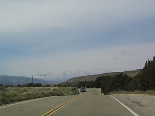 Westbound California 173 heading north of Silverwood Lake and through Mojave Forks prior to California 138.