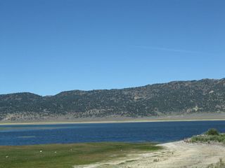 This view looks back at the reservoir again.