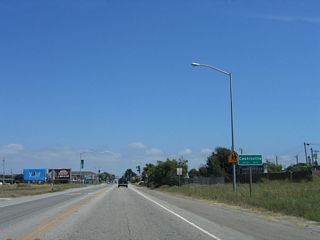 Immediately after departing from California 1 (Cabrillo Highway), southbound California 183 enters the unincorporated community of Castroville, the "Artichoke Center of the World." home to 6,724 people as of the 2000 Census, artichokes are produced in vast quantity in the Pajaro Valley along the coastal plain. An annual artichoke festival is held in Castroville.