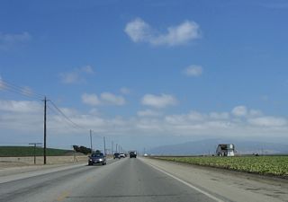 More farms line both sides of California 183 as we continue south toward Salinas on a path parallel to the Salinas River in the fertile Salinas Valley.