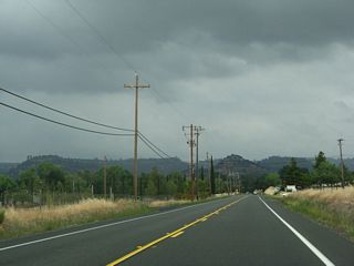 Continuing north toward Paradise over the next several miles, California 191 sees more rolling terrain in the Sierra Nevada foothills.