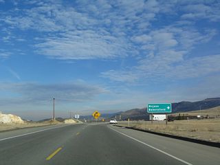 SR 58 Business joins SR 202 (Tucker Boulevard) north between Tehachapi Boulevard and a parclo interchange with the Tehachapi freeway bypass along SR 58.