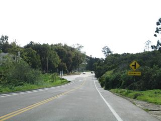 Westbound Canon Street at Ullman Street.