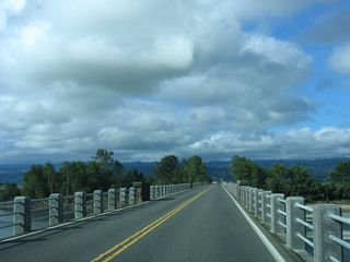 California State Route 211 north at Market Street near Ferdale