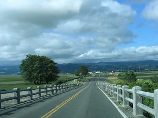 The Fernbridge descends back to land, and California 211 travels southwest to Ferndale.