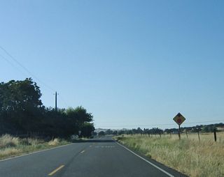 SR 229 north concludes at a stop with with SR 41 (Creston-Eureka Road). SR 41 is unmarked along Webster Road.