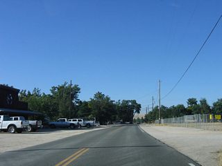 O'Donovan Road intersects SR 229 (Webster Road) in the Creston business district. O'Donovan Road travels southeast to SR 58.