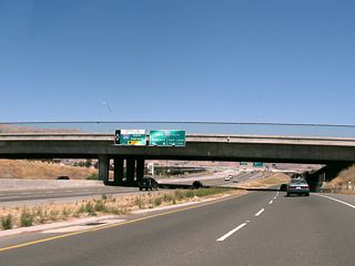 Exit 9 B departs next for Interstate 880 south to San Jose.