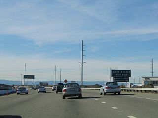 Use Exit 6 to Gold Street north and Lafayette Street south.