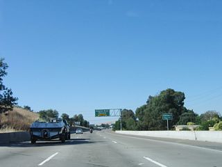 Upon splitting from Interstate 680, northbound California 242 leaves Pleasant Hill and enters the city of Concord, which is the largest city in Contra Costa County (but is not the county seat). Home to 121,780 people as of the 2000 Census, Concord contains 31.31 square miles and was incorporated as a town in February 1905.