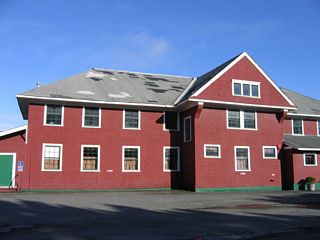 The historical Samoa Cookhouse is located in the town of Samoa south of the California 255 turnoff. The cookhouse is still open as a family style restaurant.