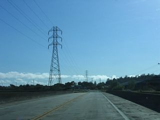 Traveling a bit further west, California 255 crosses over the Mad River Slough Bridge.