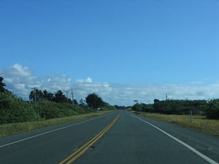 Lighting improves as we follow California 255 south through Manila toward Samoa.