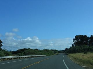 Scenic California 255 continues south from Manila toward Samoa on the peninsula.
