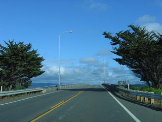 The second span of the California 255 Samoa Bridge is named in honor of Carl Christensen.