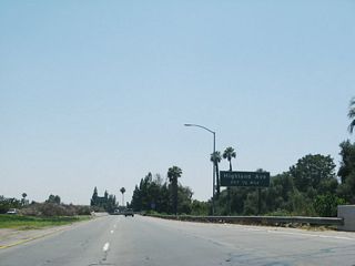 The lone exit from SR 259 south joins the freeway with Highland Avenue, the former route of SR 30 and SR 18-30 Business.