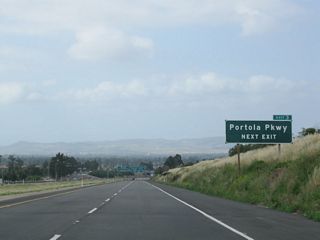 The first exit along California 261 south is Exit 3, Portola Parkway, which links the toll road to Irvine to the east and Tustin to the west.