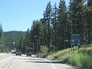 Turn west on Northstar Drive to the Northstar-at-Tahoe Ski Resort.