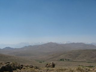 Views of the now-distant Sierra Nevada can be seen from Bodie Road as it winds uphill to the cattle guard that marks the state park boundary.