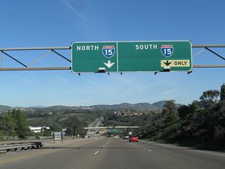 The SR 274 shield posted ahead of the ramp to Interstate 15 south was removed by 2005.