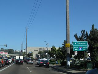 SR 274 followed Balboa Avenue east from Garnet Avenue to the Clairemont community while MIssion Bay Drive connects with I-5 north to La Jolla, Carmel Valley and Oceanside and I-5 south to Downtown, Chula Vista, and the international border with Mexico.