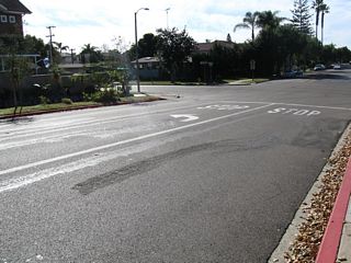 Right turns onto one-way eastbound Fourth Street are now prohibited due to the realignment of the base entrance. Traffic may turn left onto Fourth Street to travel back toward the Coronado business district or continue straight on locally maintained Alameda Boulevard toward the beach.