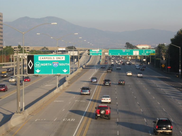 I-405 at Bristol St - Costa Mesa, CA
