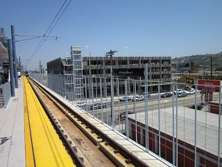 La Cienega-Jefferson station along the Expo Line.