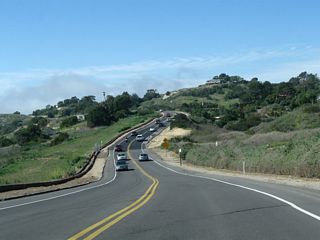 The area of the failing coastal bluff is preserved as open space (Palos Verdes Natural Preserve - Portuguese Bend Reserve).