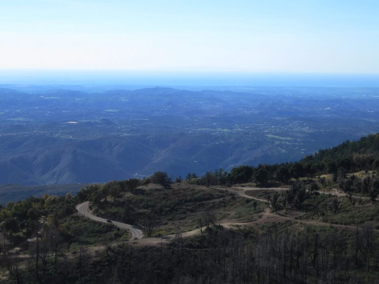 Palomar Mountain from CR S-6