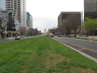 Capitol Mall at 9th Street.