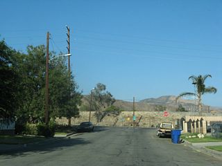 SR 18 Business followed 48th Street east for two tenths of a mile between Sierra Way and Waterman Avenue.