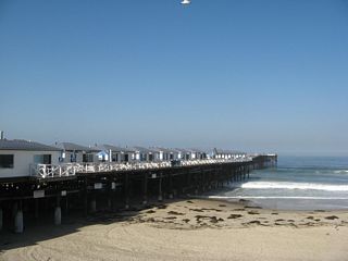 The north side of Crystal Pier in Pacific Beach.