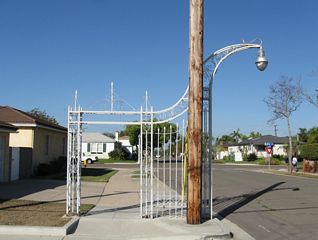 The neighborhood of Talmadge is north of El Cajon Boulevard between 54th Street and Fairmount Avenue. A series of metal gates for Talmadge were erected at the time the community was developed in the 1920s.
