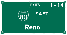 Continue east on Business 80 and U.S. 50 to downtown Sacramento and San Francisco