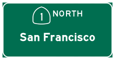 Continue north to Half Moon Bay and San Francisco