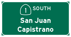 Continue south to Seal Beach, Huntington Beach, Laguna Beach, San Juan Capistrano