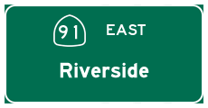 Continue east to Riverside