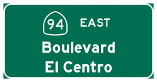 Continue west to Campo and Boulevard