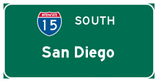 Continue south to San Diego