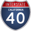 Go to interstate 40, which largely replaced U.S. 66
